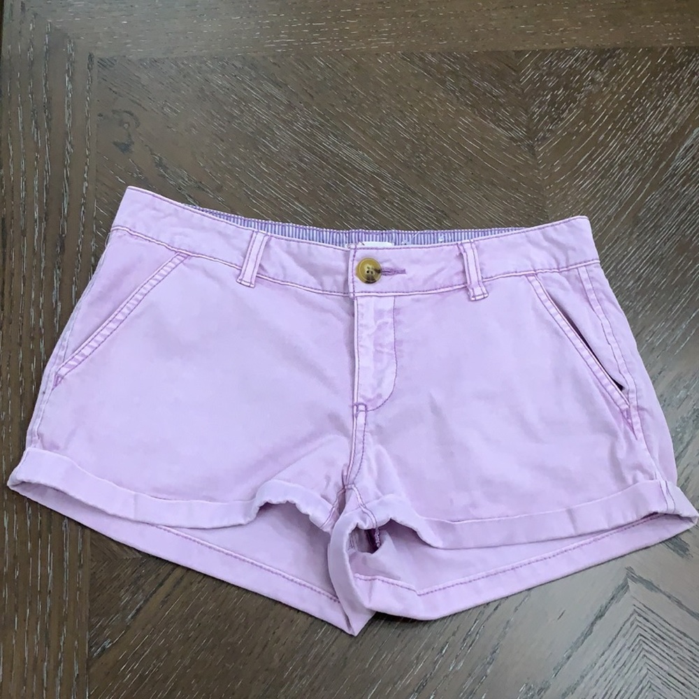 So light purple shorts size 7